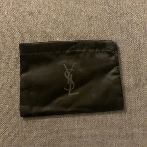 YSL card case dust bag